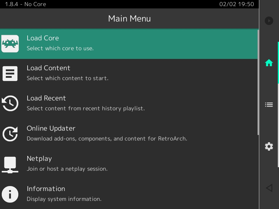 glui menu driver glui menu driver